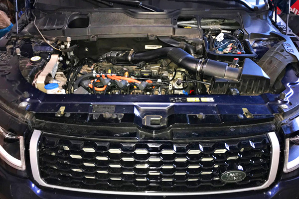 Установка ГБО на Range Rover