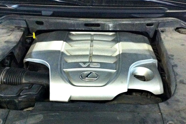 Установка ГБО на Lexus 570