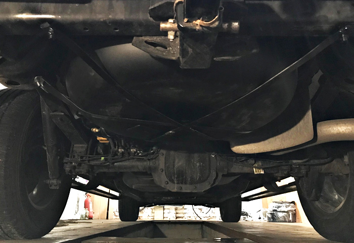 Газовый баллон на Ford